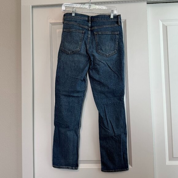 Gap Vintage Slim High Rise Jeans Size 8 Medium Wash Great Condition - Picture 2 of 4